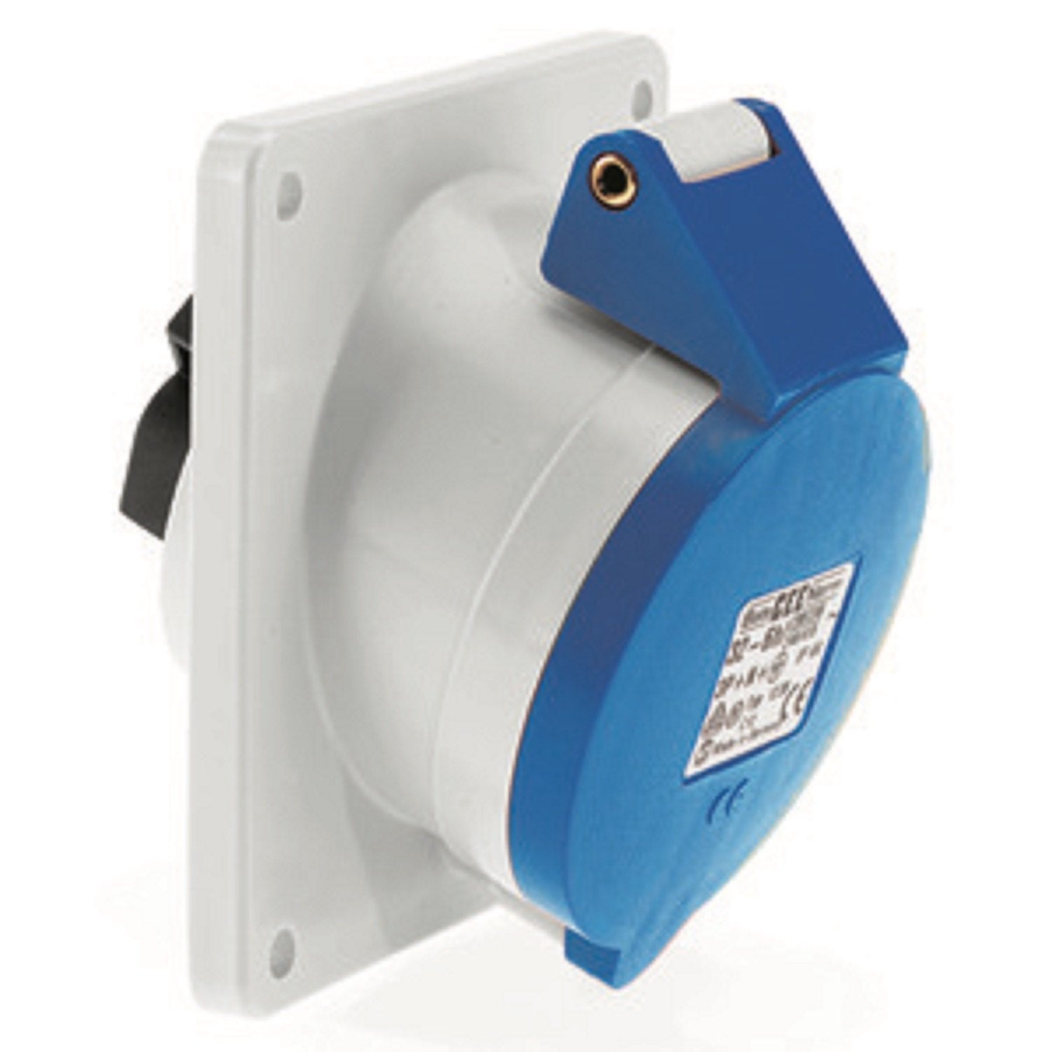 NEPTUNE Angled-outlet Schuko 16/20A, 3 PIN Splash proof IP 44