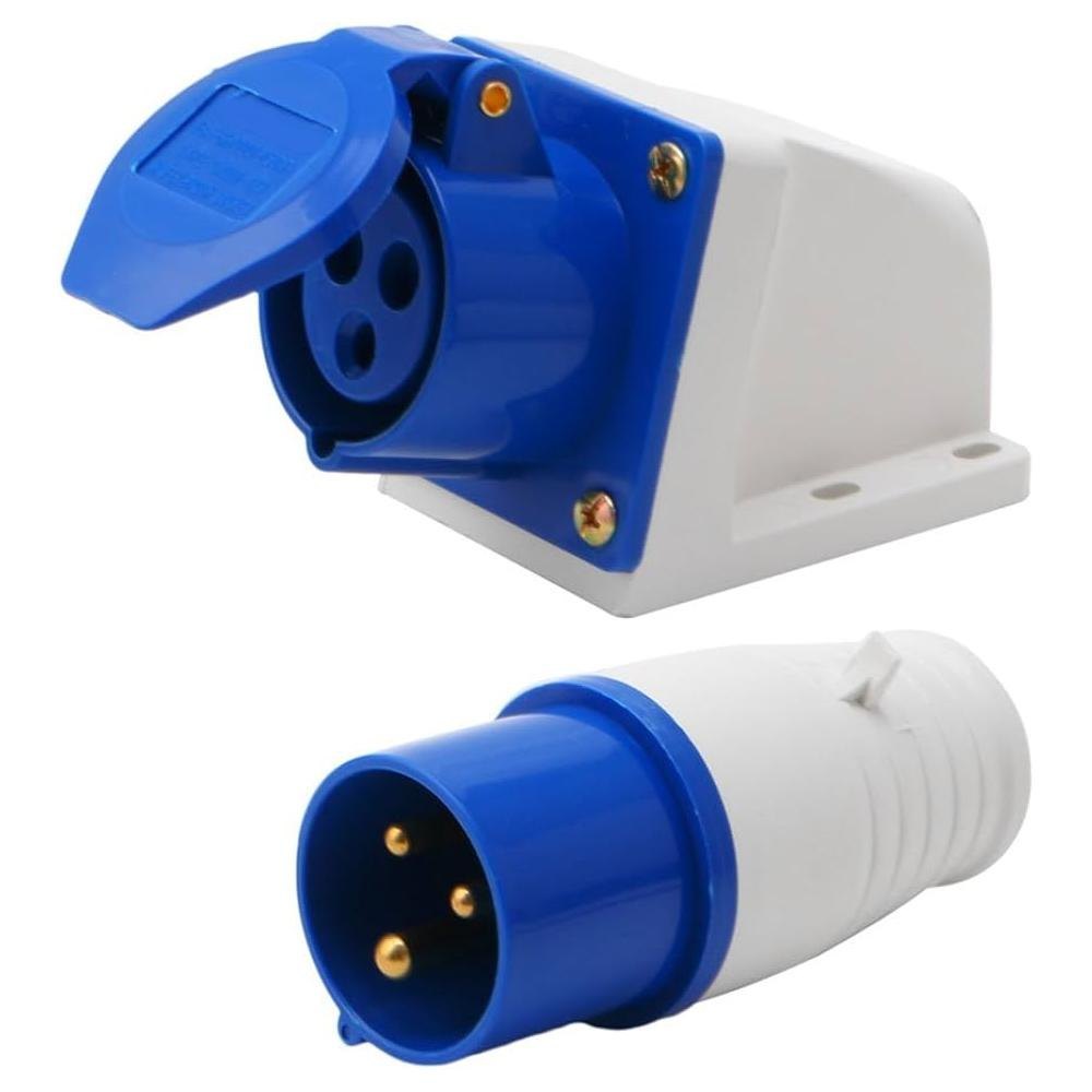 NEPTUNE Socket-outlet Schuko 16/20A, 3 PIN Splash proof IP 44